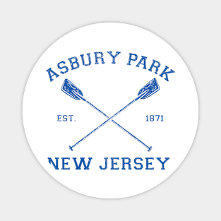 Vintage Asbury Park Vacation graphic Magnet